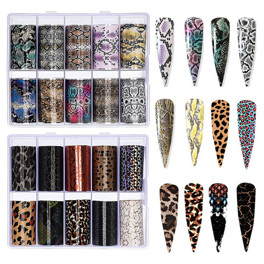 CHANGAR front packaging showing 20 animal foil rolls and variety