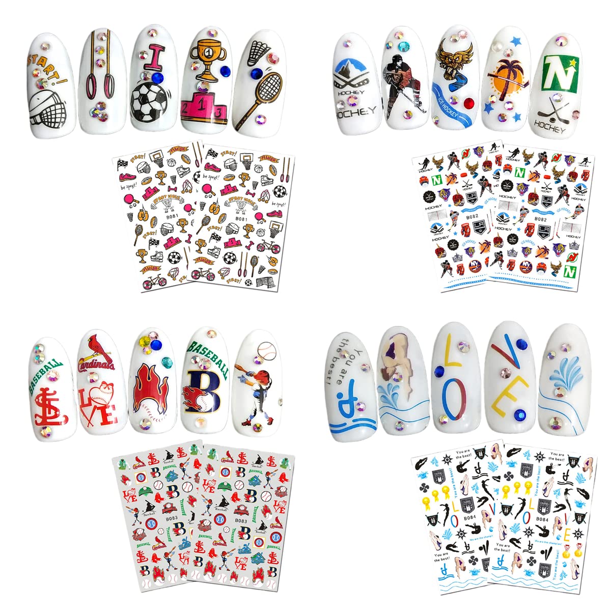 CHANGAR salon tools with sticker sheets showing professional use