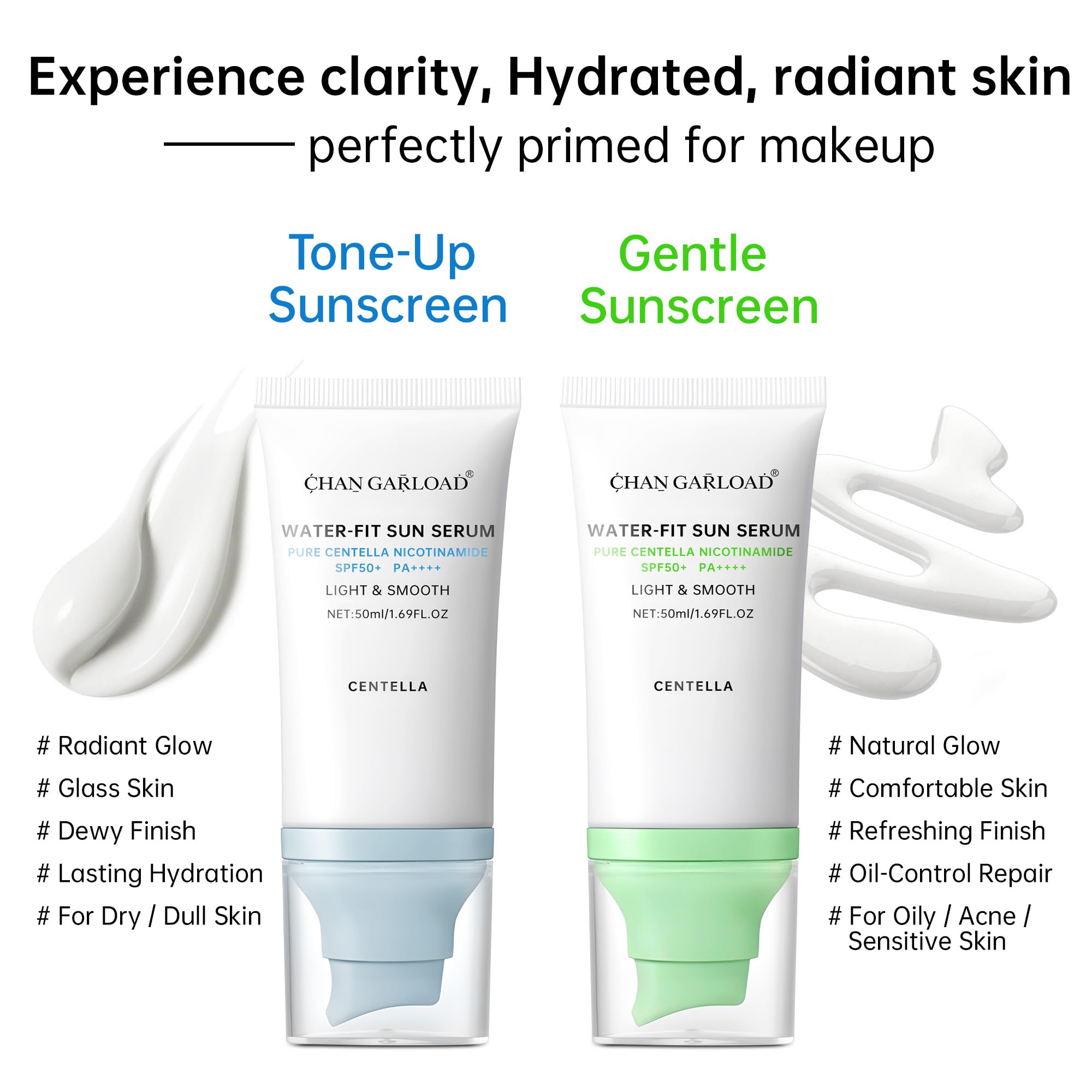 CHANGARLOAD Madagascar Centella extract display highlighting soothing benefit