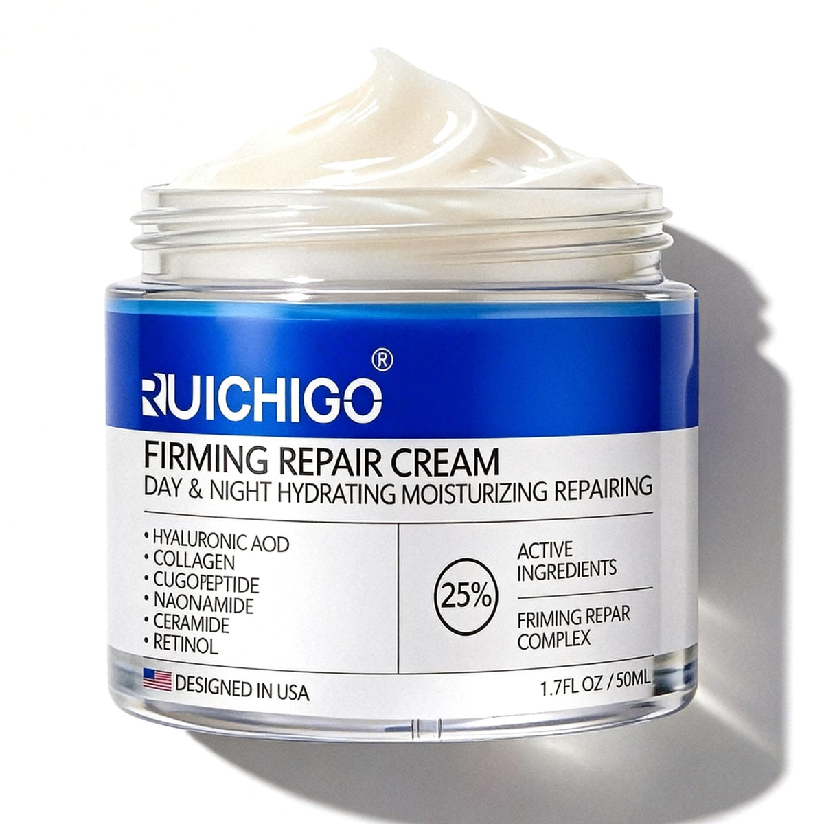 CHAOGOHUI front packaging showing product and benefits for firmer neck