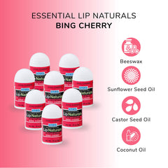 CHAP-ICE cherry balms grouped to show assorted flavors and choice benefit