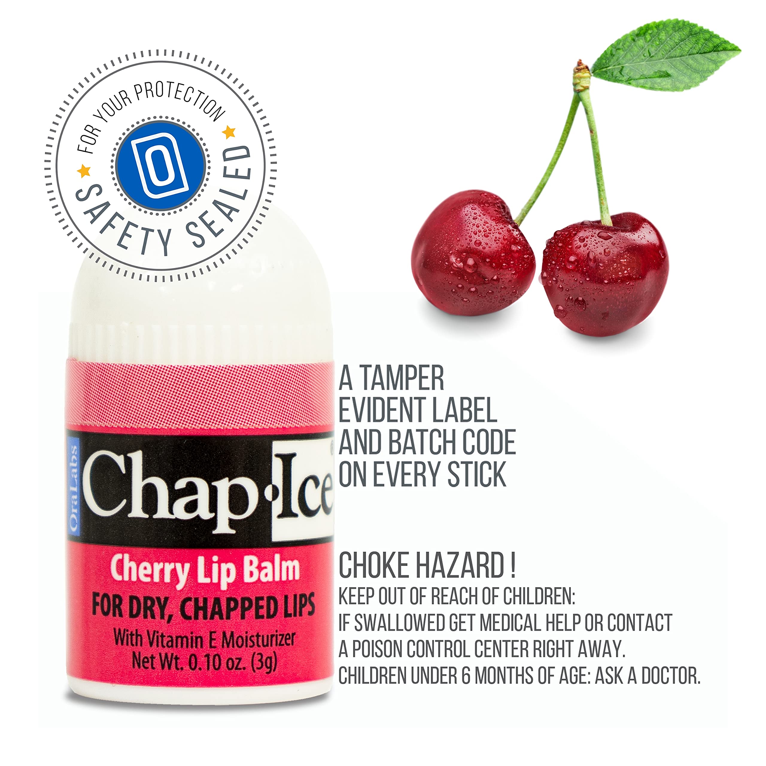 CHAP-ICE close-up of balm surface and texture for smooth application