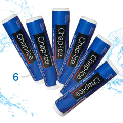 CHAP-ICE single stick close-up highlighting smooth application benefit