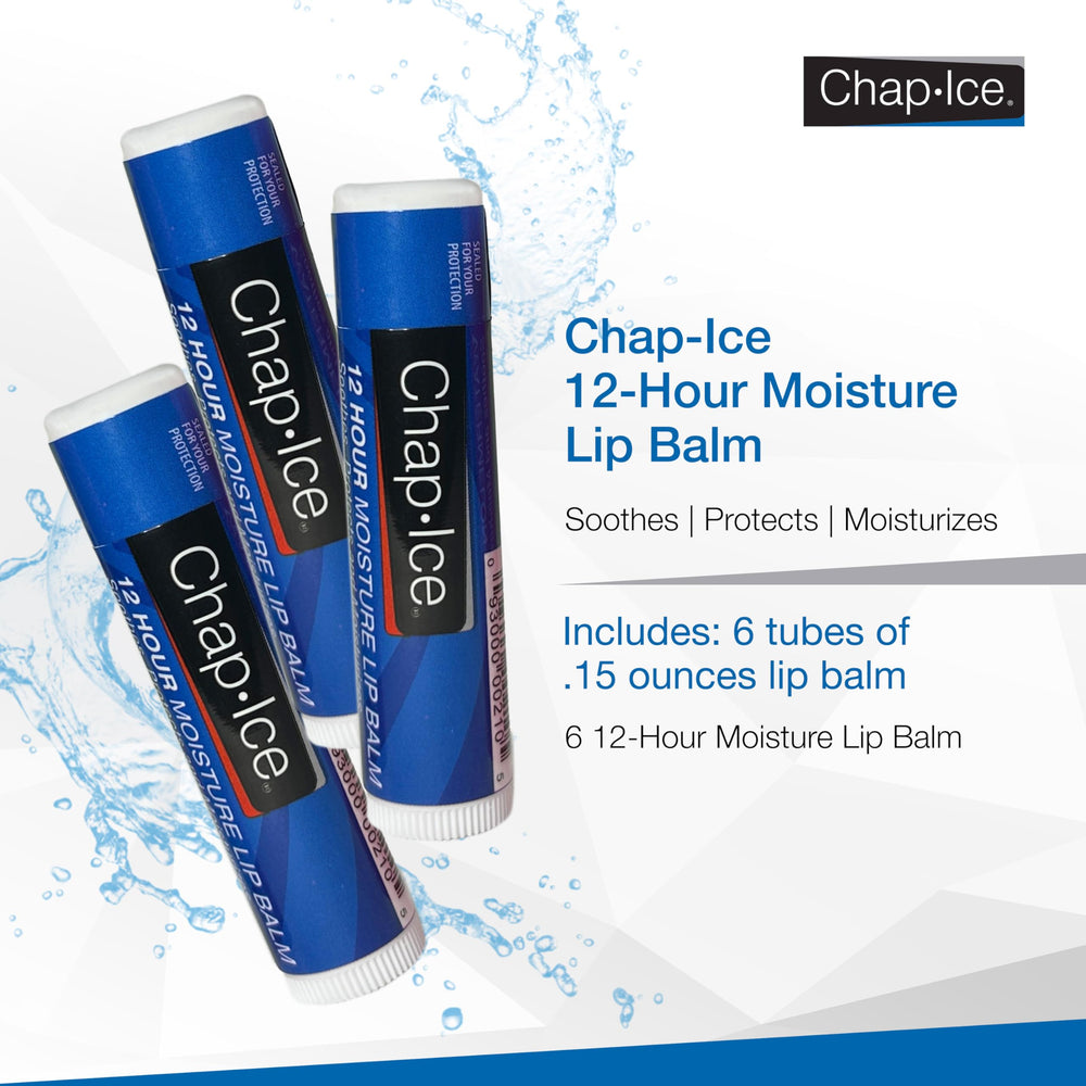 CHAP-ICE texture glide detail showing non-greasy finish and hydration