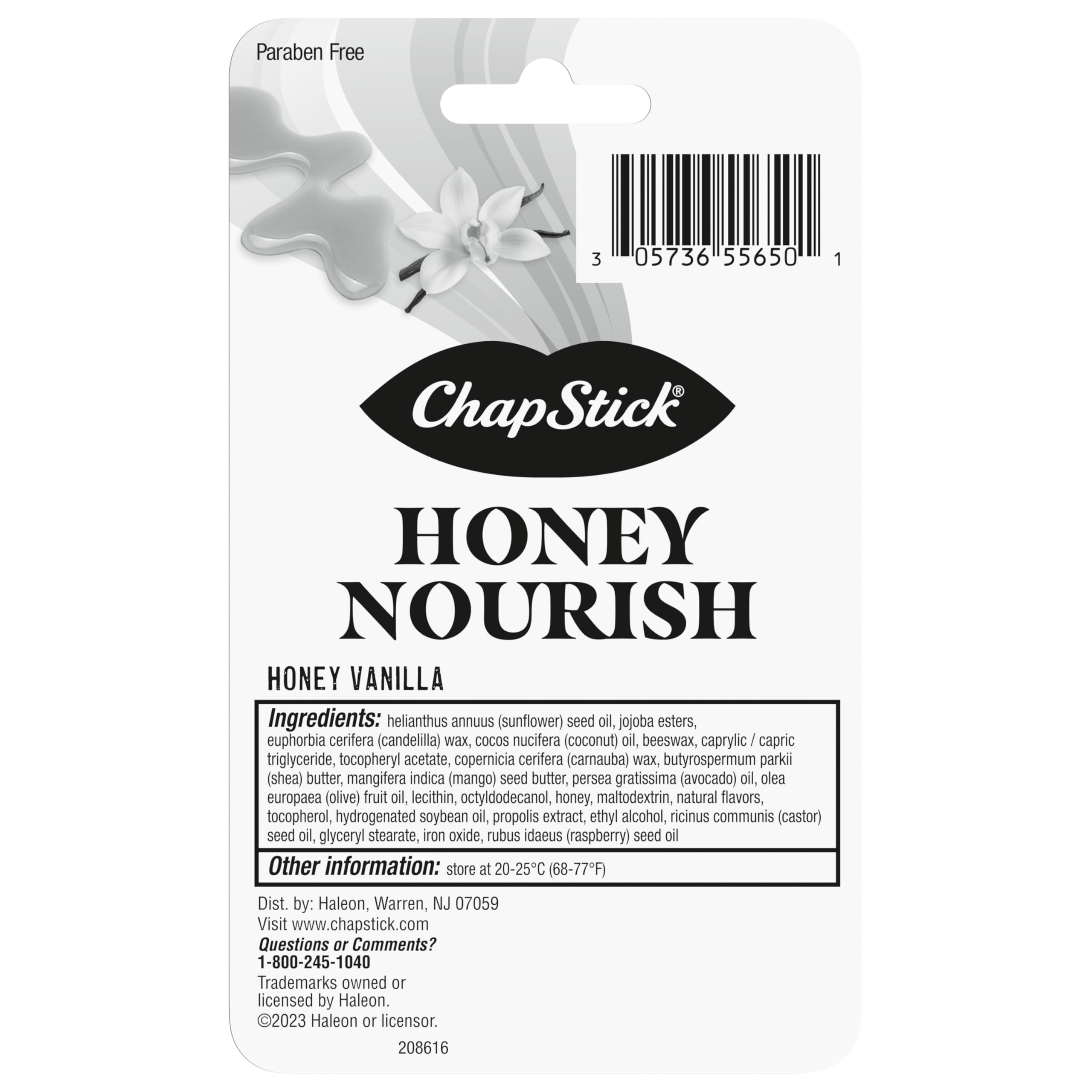 ChapStick with honey and propolis visual representing natural soothing benefit