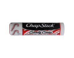 ChapStick Candy Cane open tube texture showing smooth balm and hydration