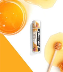 ChapStick clover honey texture close-up showing smooth non-sticky balm