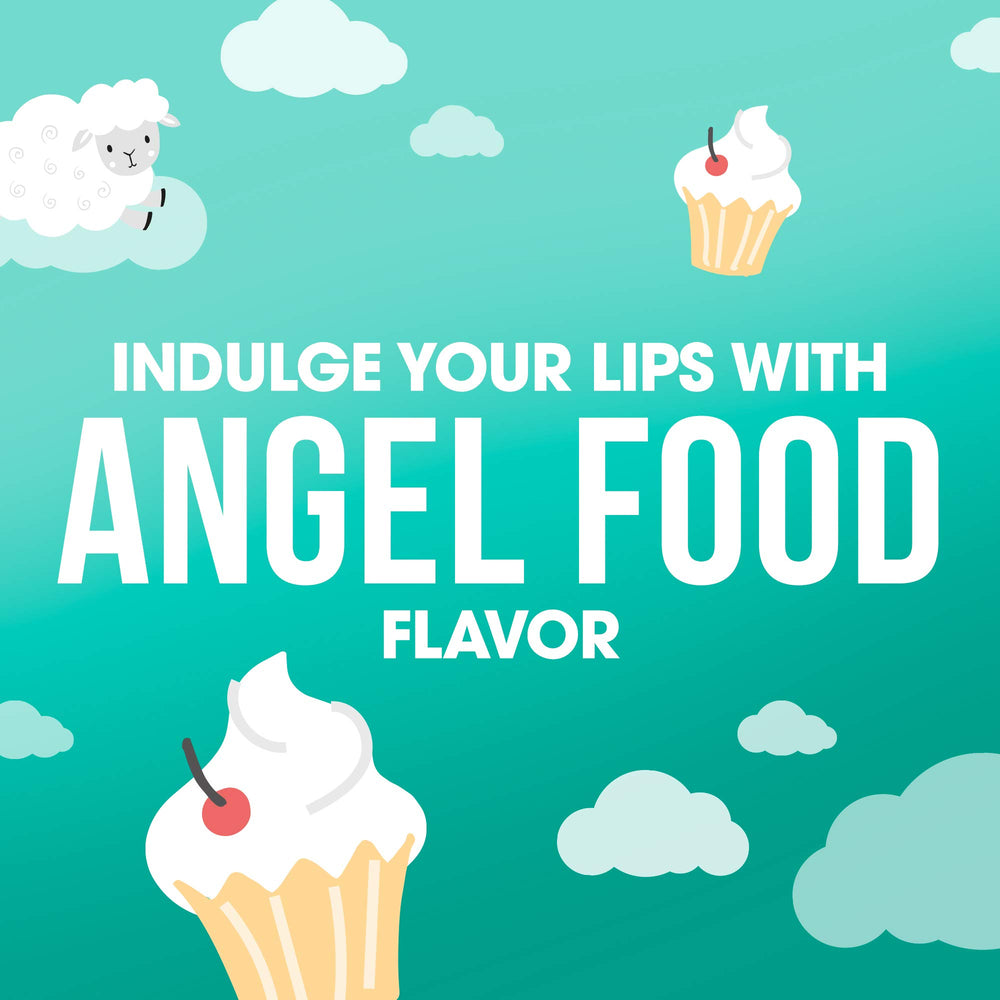 ChapStick lip balm texture on stick showing brand and easy application benefit