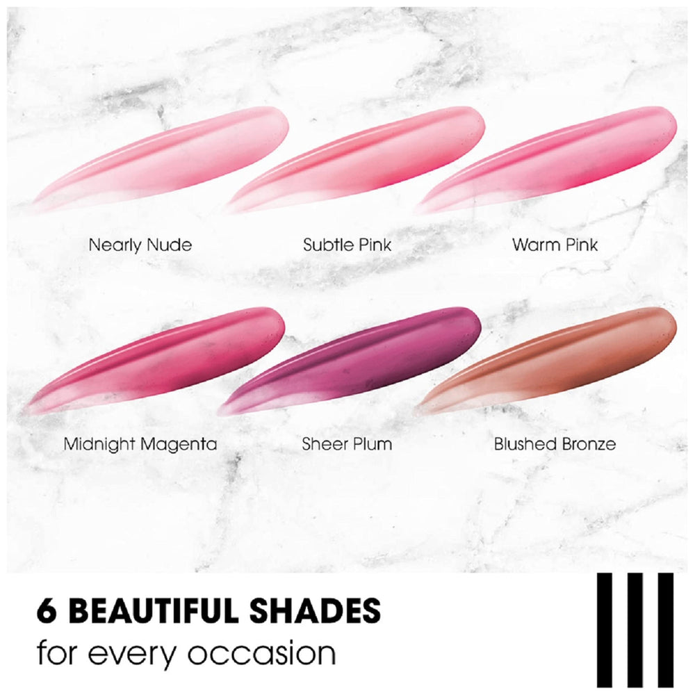 Application on lips demonstrating ChapStick Nearly Nude boost of natural color