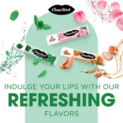 ChapStick Spa Collection Almond Oil tube close-up showing soothing texture