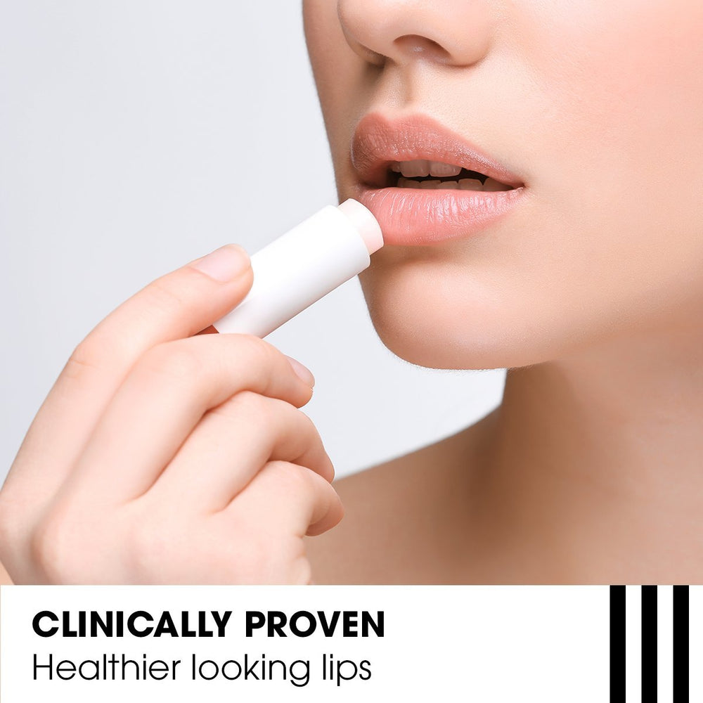 Close-up of ChapStick texture swiped on hand showing nourishing feel