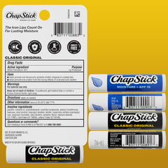 ChapStick tubes in a purse illustrating easy travel convenience