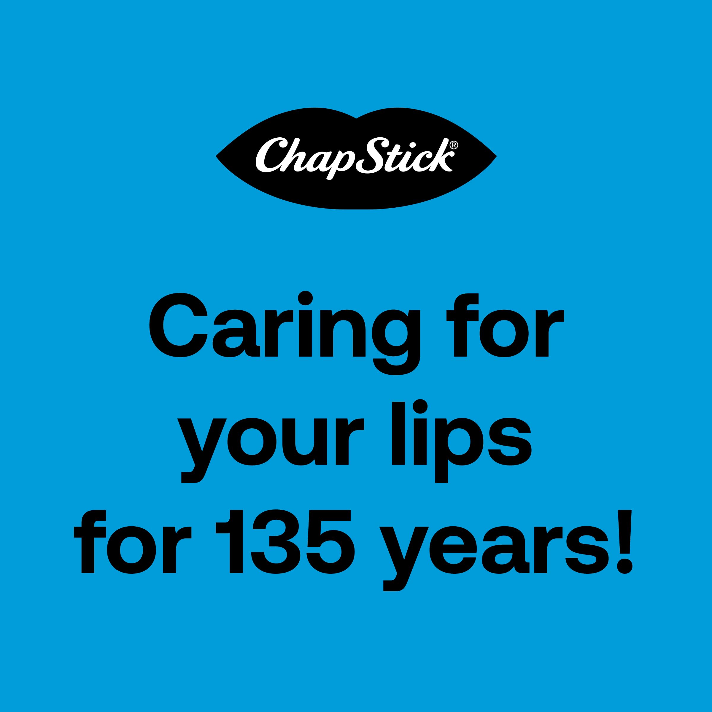 ChapStick used outdoors in winter providing soothing relief