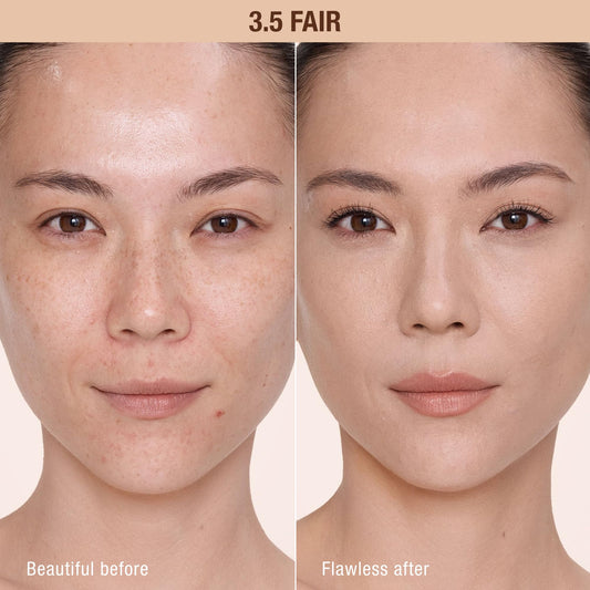 Charlotte Tilbury concealer applicator close-up highlighting precision Micro-Dot tip