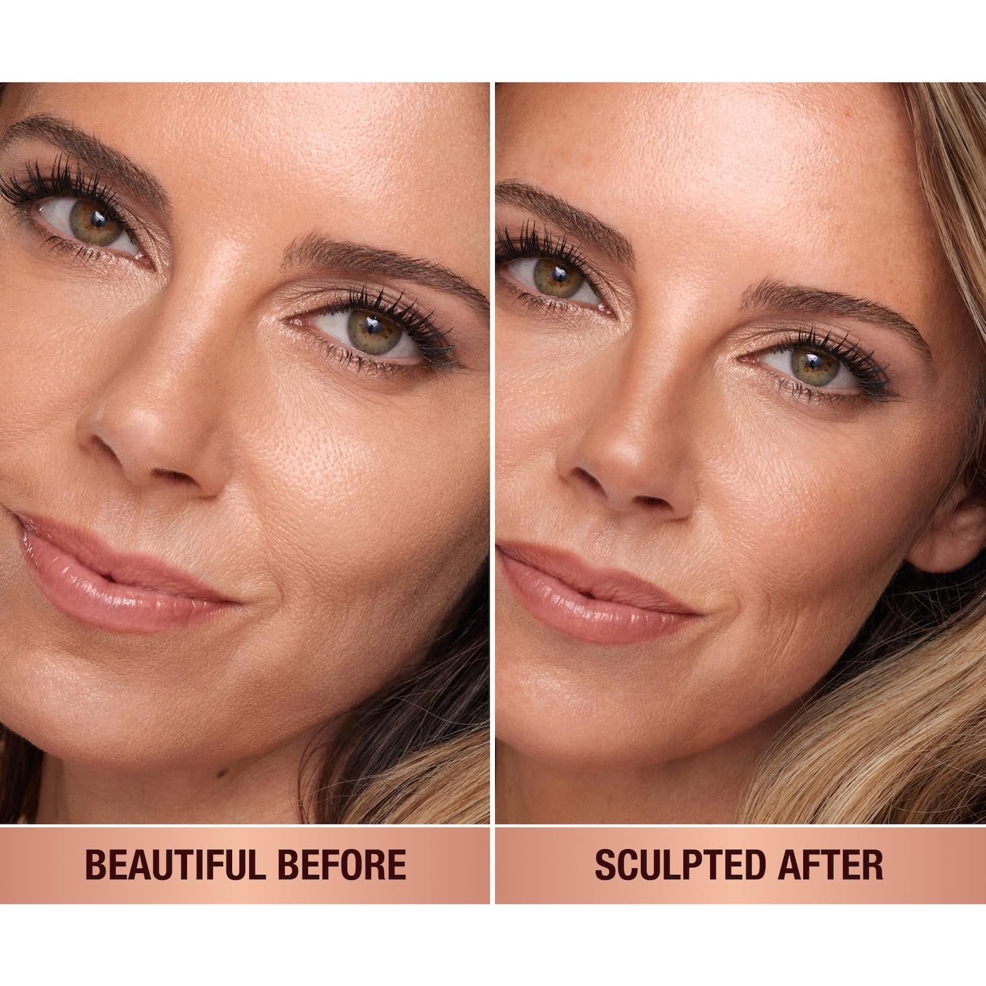 Charlotte Tilbury cushion applicator close-up for precise targeted contouring