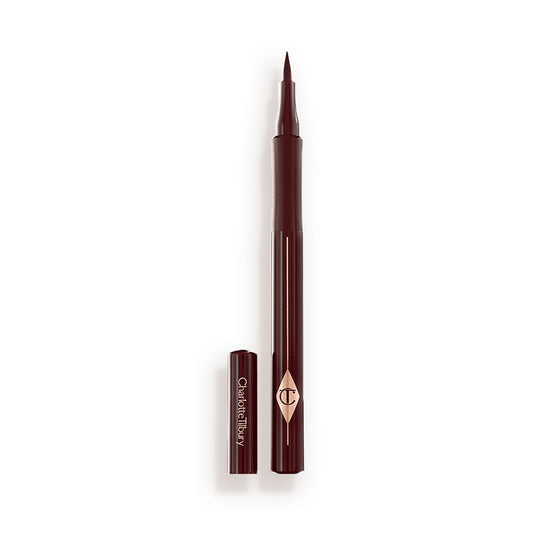Charlotte Tilbury Feline Flick front packaging showing pen and shade information for quick selection