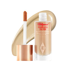 Charlotte Tilbury bottle front view showing product and shade 4 Medium glow benefit