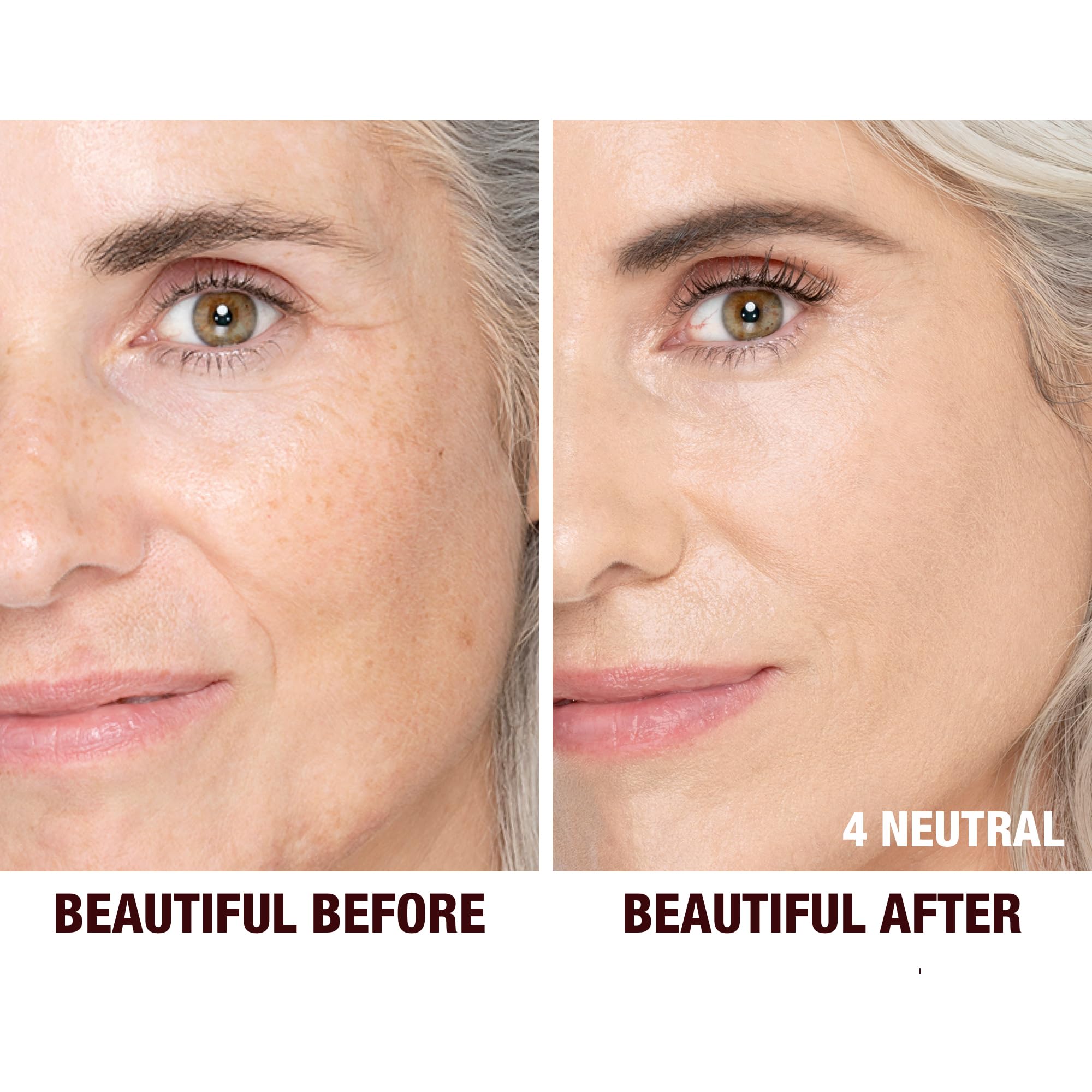 Charlotte Tilbury foundation drop texture highlighting smooth hydrating finish