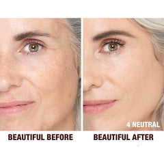 Charlotte Tilbury foundation drop texture highlighting smooth hydrating finish