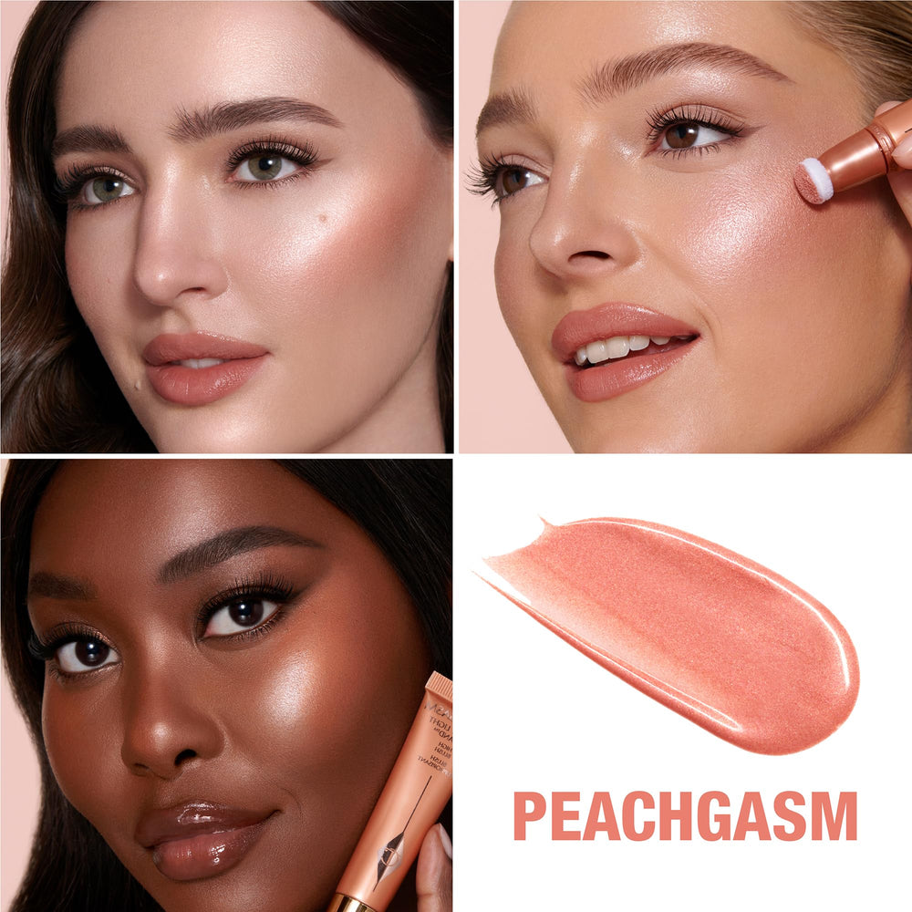 Charlotte Tilbury close-up cushion applicator dispenses product evenly for precise application