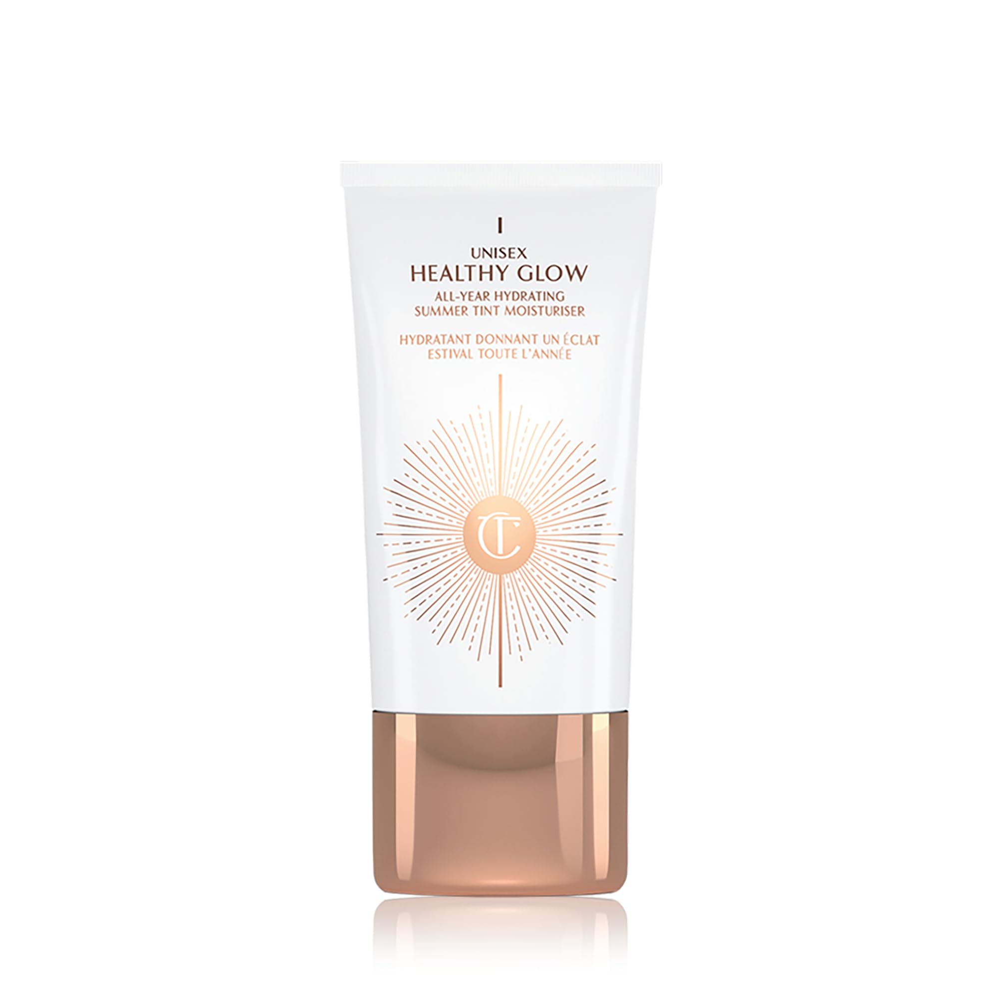 Charlotte Tilbury front packaging showing product for instant hydrated glow