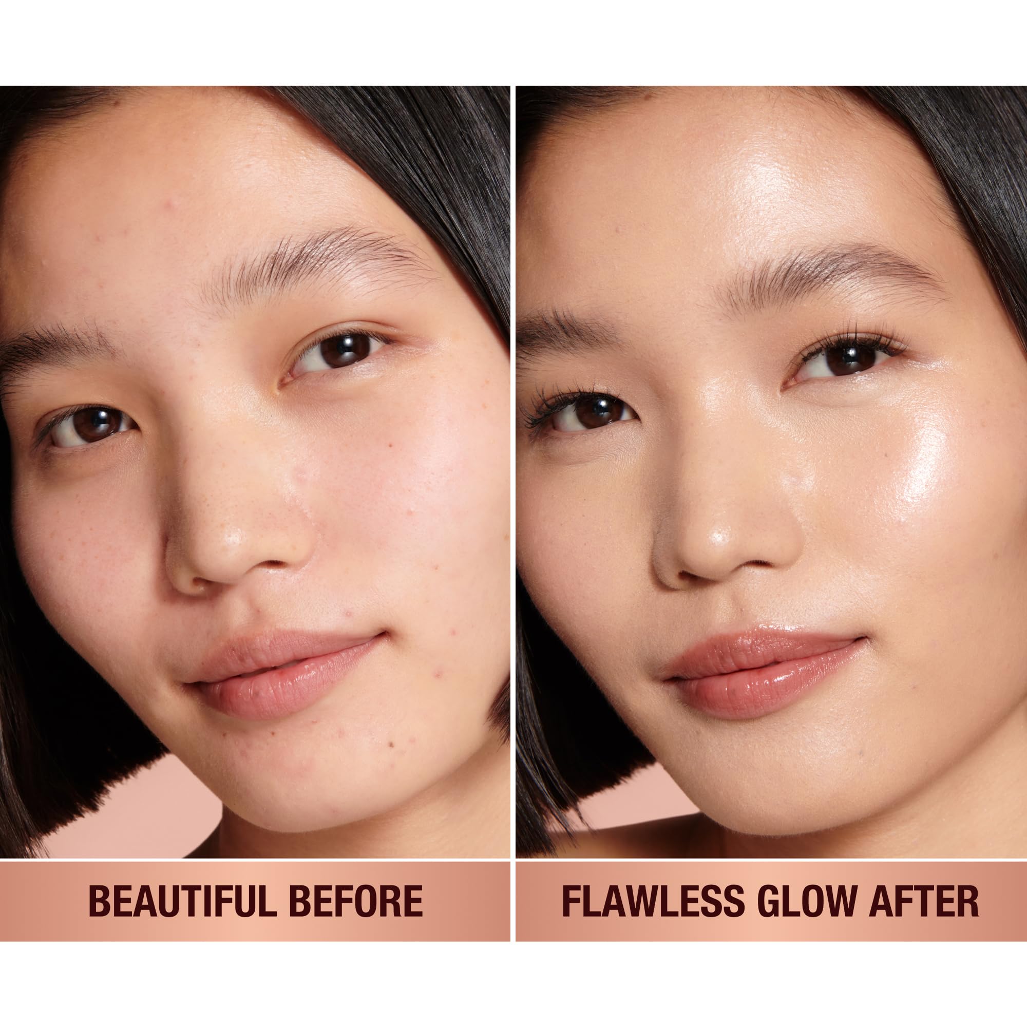 Charlotte Tilbury dropper dispensing illuminating liquid showing precise application control
