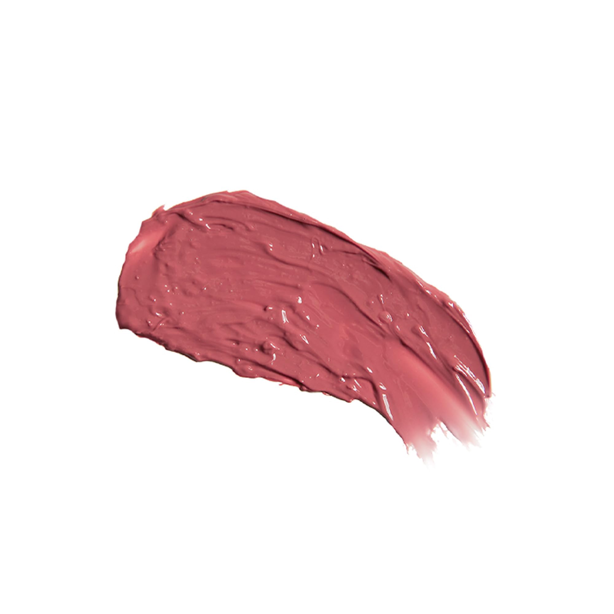 Charlotte Tilbury worn by model showing dewy, fuller-looking lips in lifestyle setting