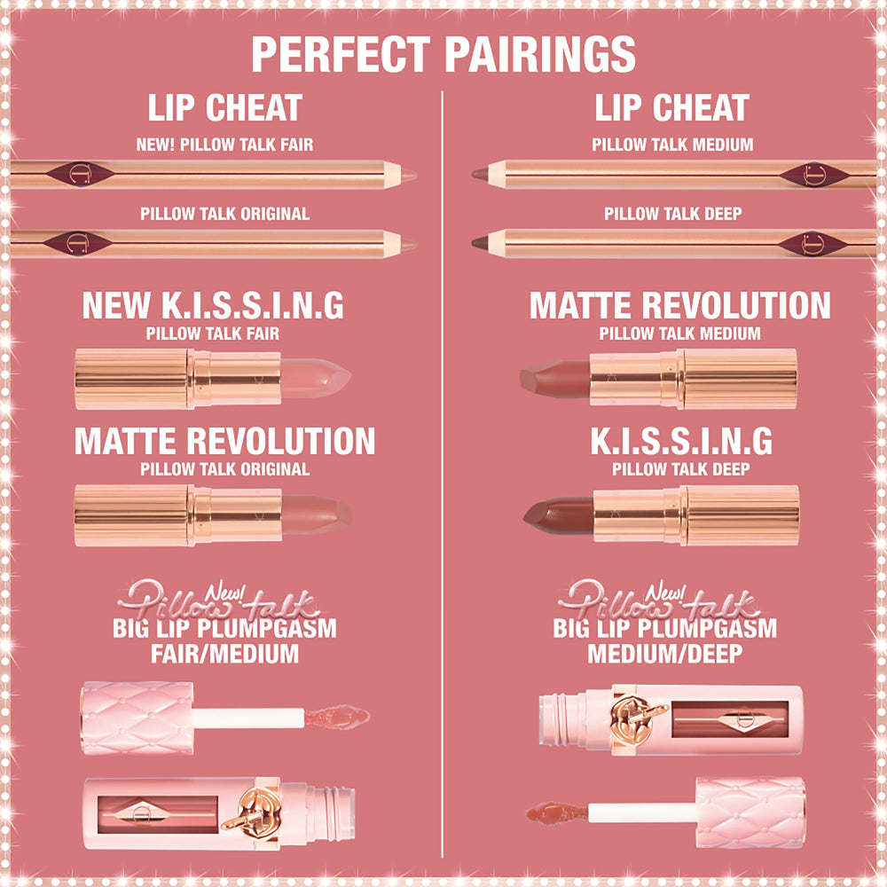 Charlotte Tilbury tube in hand to show real scale and travel-friendly size