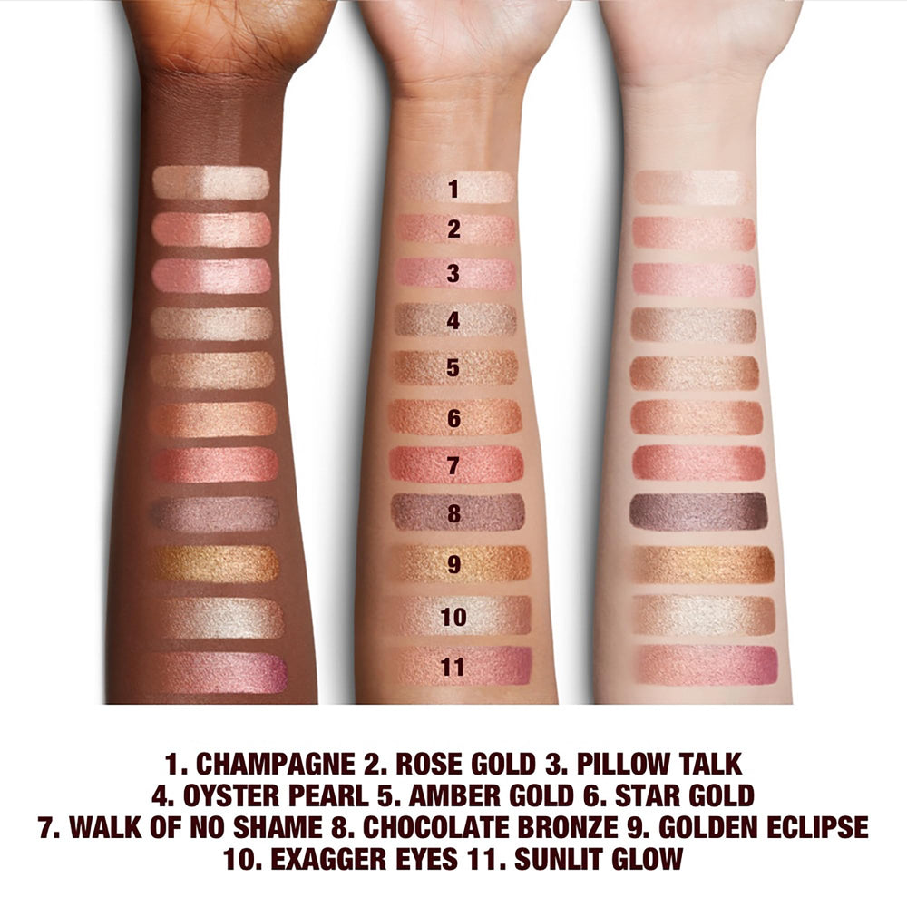 Charlotte Tilbury pot held in hand to show size and portable convenience for on-the-go touchups