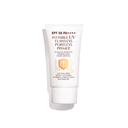 Charlotte Tilbury front packaging showing SPF 50 protection benefit
