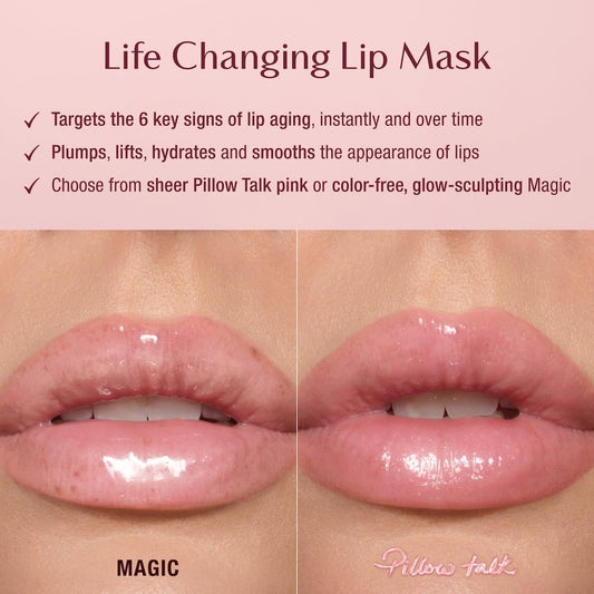 Charlotte Tilbury close-up of balm texture highlighting smooth glide
