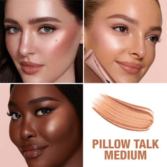 Charlotte Tilbury Magic Cushion applicator close-up for precise, mess-free application benefit