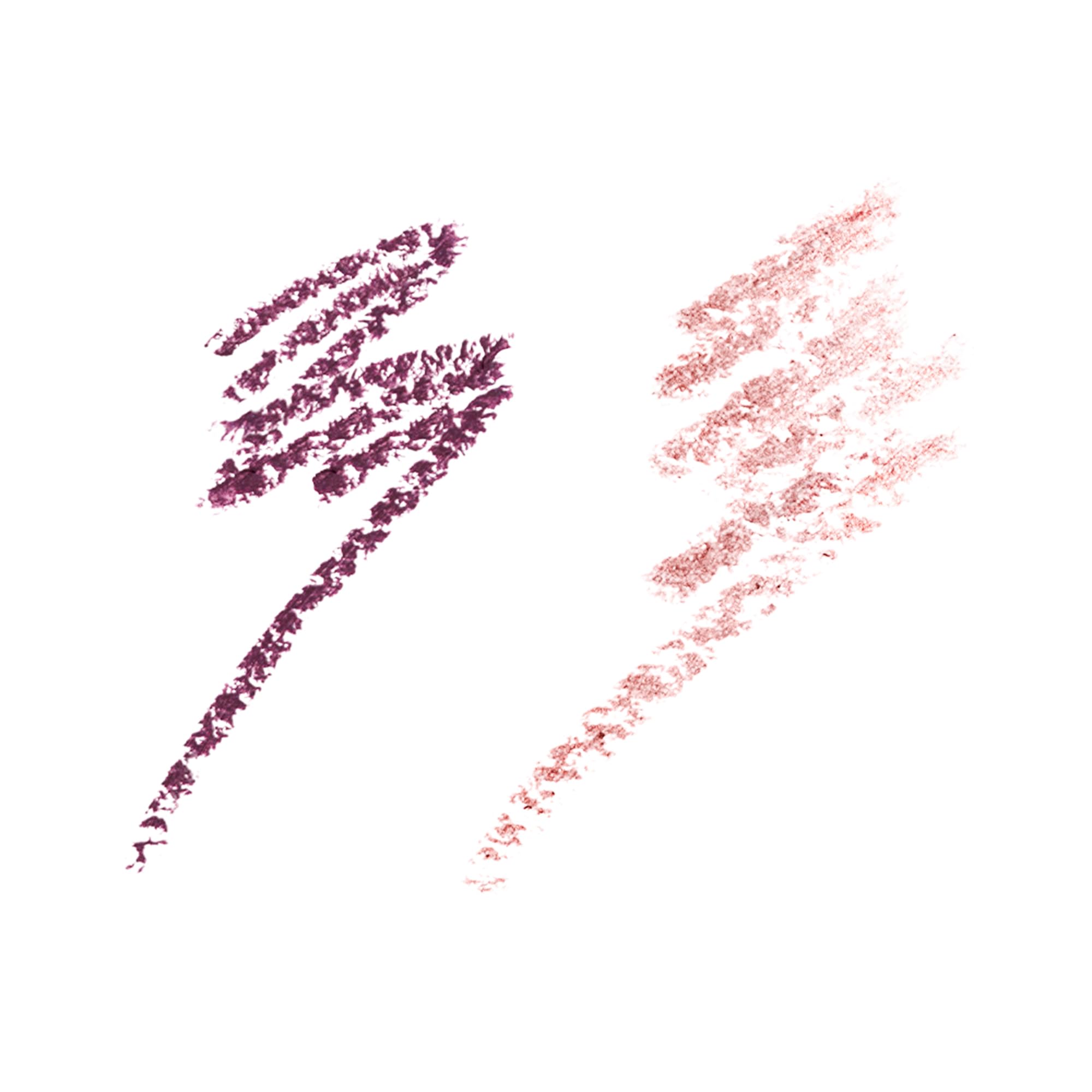 Charlotte Tilbury close-up of dual-ended pencil highlighting matte and metallic tips with precision