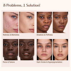 Charlotte Tilbury box and shade label showing accurate shade selection