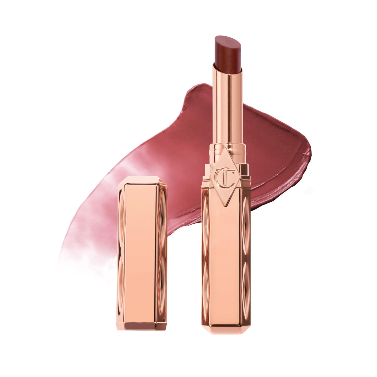 Charlotte Tilbury front packaging showing balm-tint for easy recognition and gifting