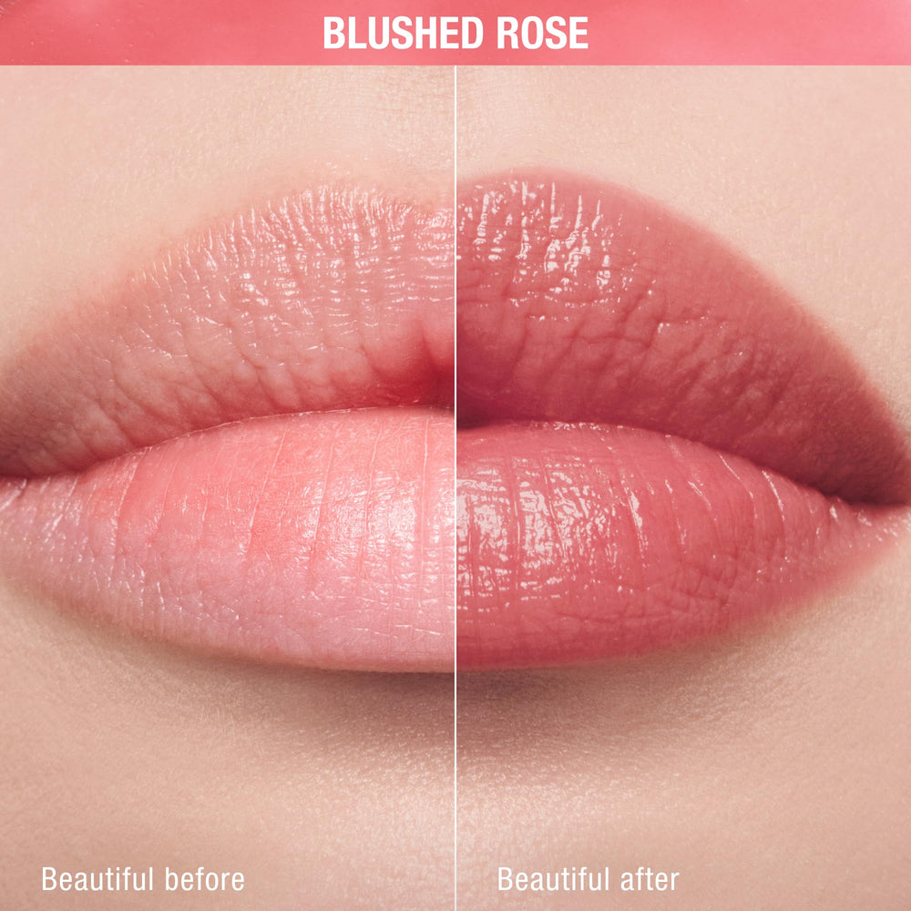 Charlotte Tilbury bullet close-up revealing creamy balmy tip for smooth application