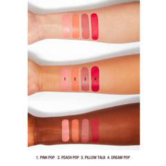 Charlotte Tilbury application on cheek demonstrating lift and buildable color