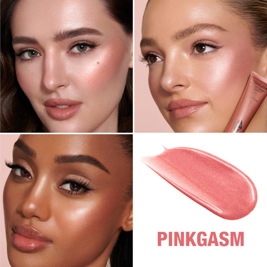Charlotte Tilbury open wand cushion applicator delivering precise product benefit