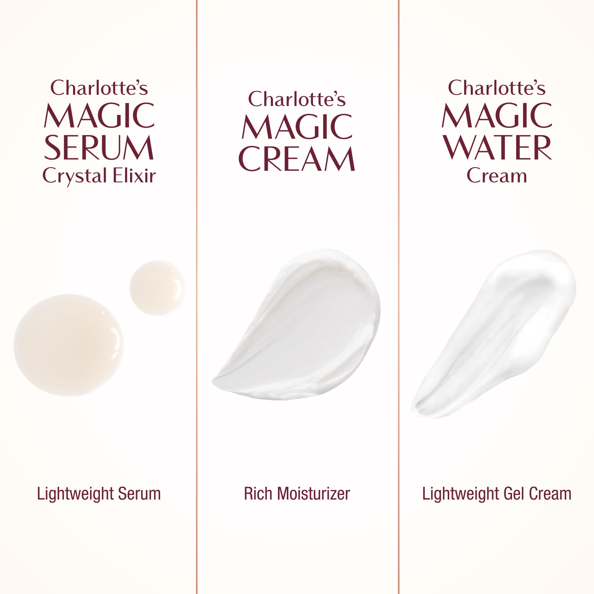 Charlotte Tilbury serum pump dispensing drop for quick smoothing benefit
