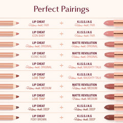 Charlotte Tilbury lipstick held in hand to show size and portability benefit