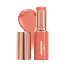 Charlotte Tilbury front packaging showing the blush stick, easy-to-apply convenience