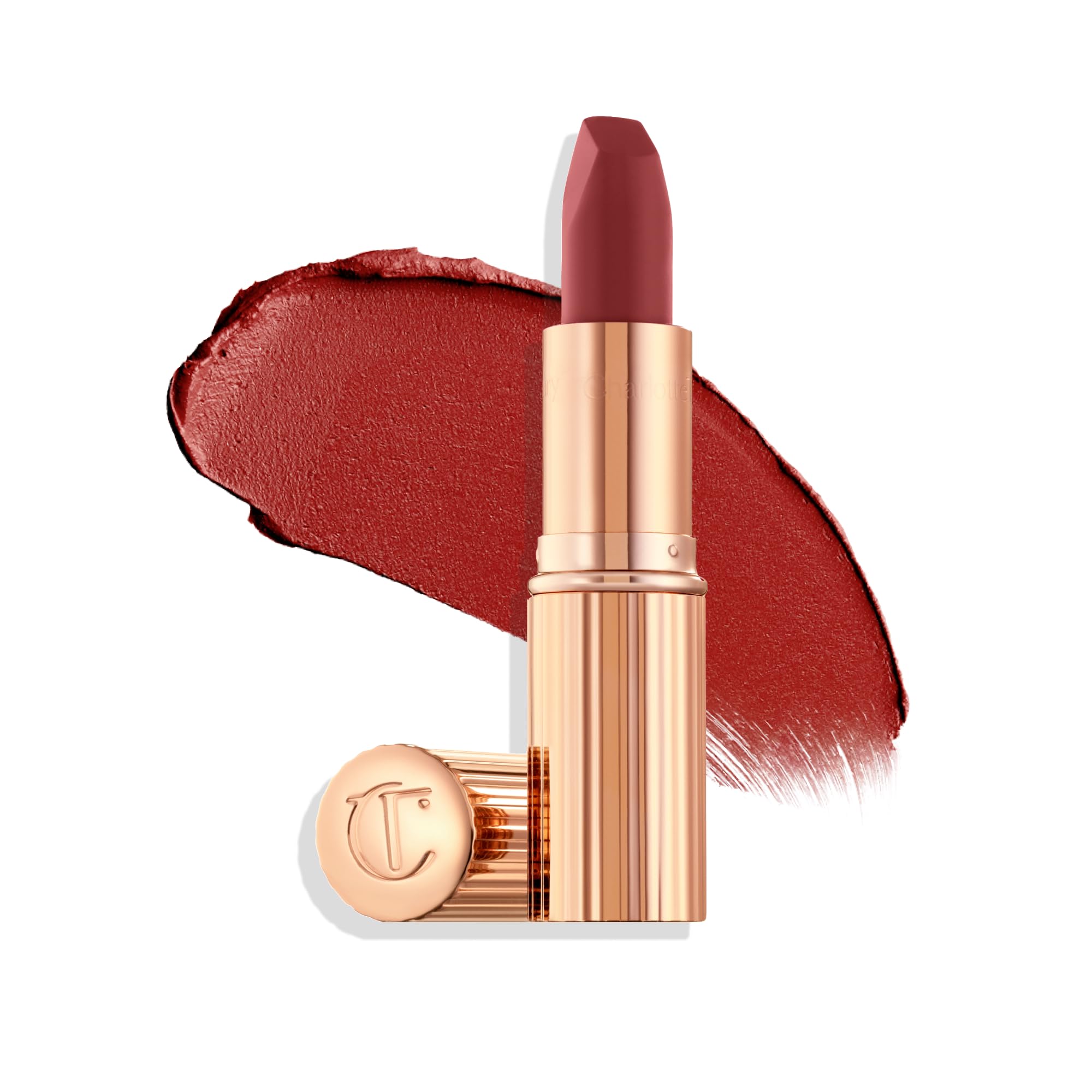 Charlotte Tilbury front packaging showing shade and luxe case benefit polished presentation