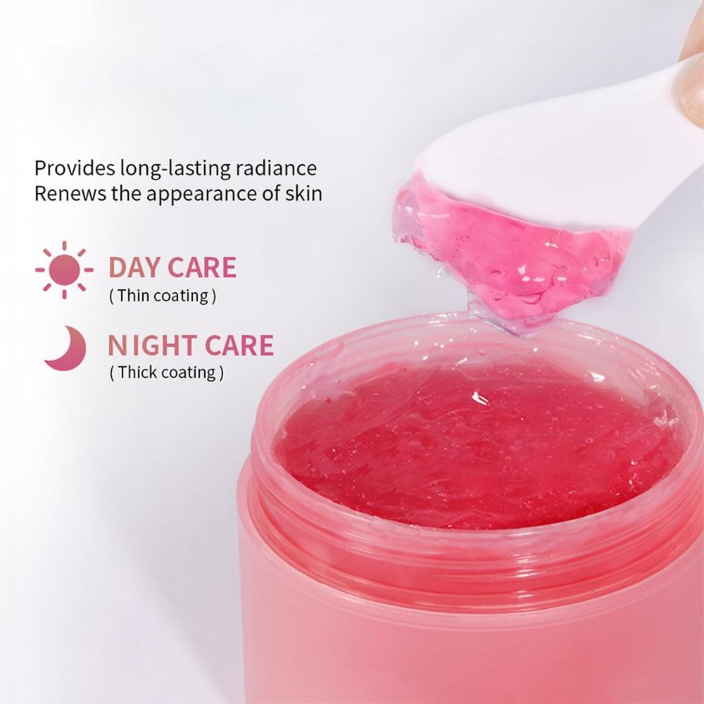 Charm Kiss cream on skin forming moisture beads for long-lasting hydration