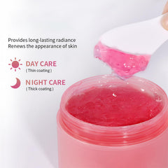 Charm Kiss cream on skin forming moisture beads for long-lasting hydration