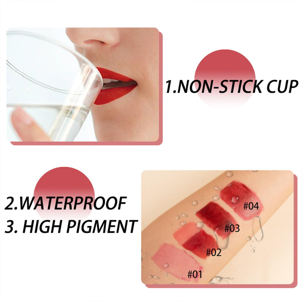 Charm Kiss peel-off action revealing long-lasting tint for no-smudge benefit