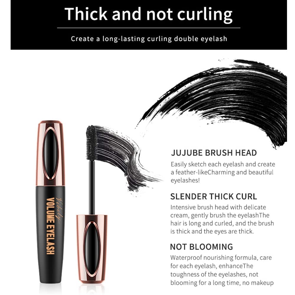 Charm Kiss wand close-up highlighting bristles for even application and lash separation benefit