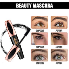Charm Kiss wand angled into lashes reaching inner corners for definition benefit