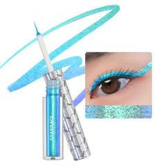 Charmacy front packaging showing bold metallic duochrome finish benefit eye-catching presentation