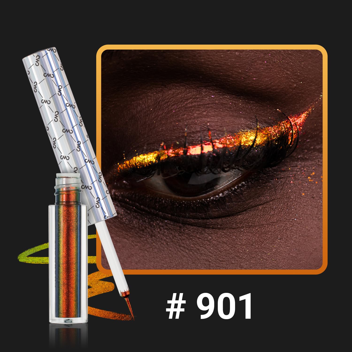 CHARMACY ultra-fine tip close-up for precise winged application