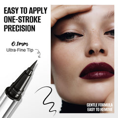 Charmacy eyeliner pen held in hand for scale aiding steady application